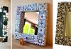 mosaic mirror frame